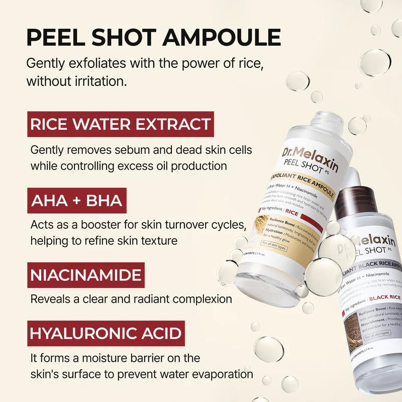 Radiant Rice Peel Shot Duo™